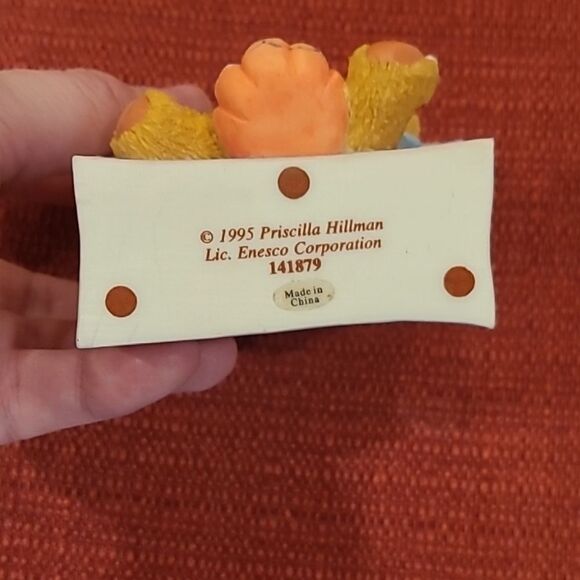 Cherished Teddies "Trick or Treat" 1995 Halloween Treat Bag Figurine - Picture 2 of 4